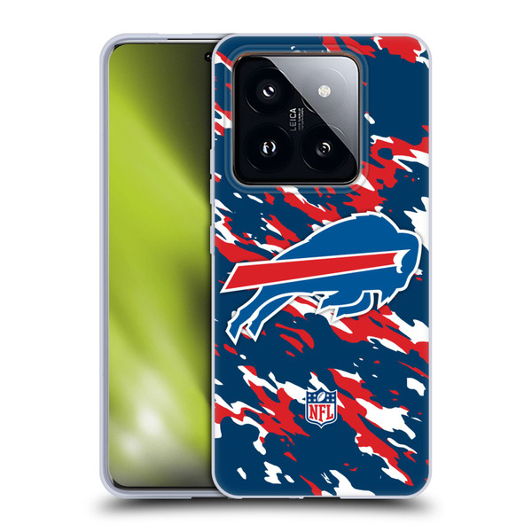 NFL Buffalo Bills Logo Camou Soft Gel Case for Xiaomi 14 Pro