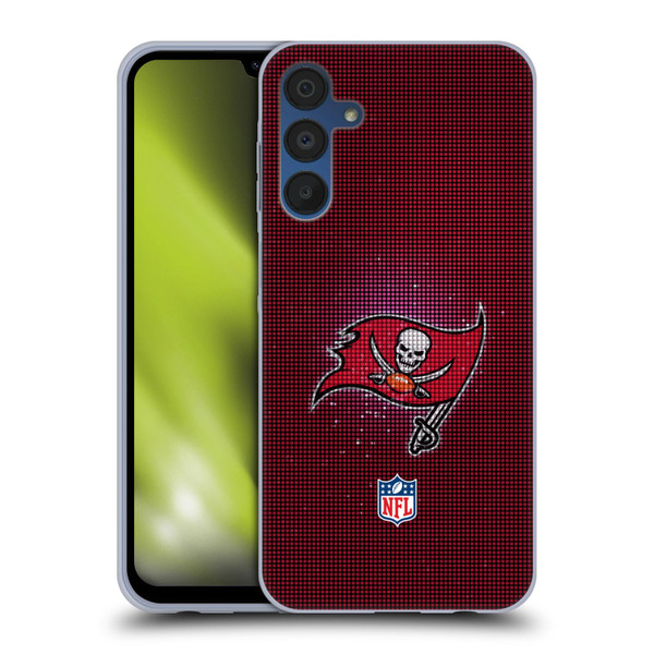 NFL Tampa Bay Buccaneers Artwork LED Soft Gel Case for Samsung Galaxy A15