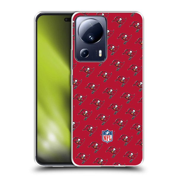 NFL Tampa Bay Buccaneers Artwork Patterns Soft Gel Case for Xiaomi 13 Lite 5G