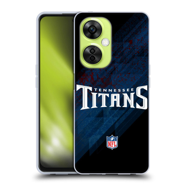 NFL Tennessee Titans Logo Blur Soft Gel Case for OnePlus Nord CE 3 Lite 5G