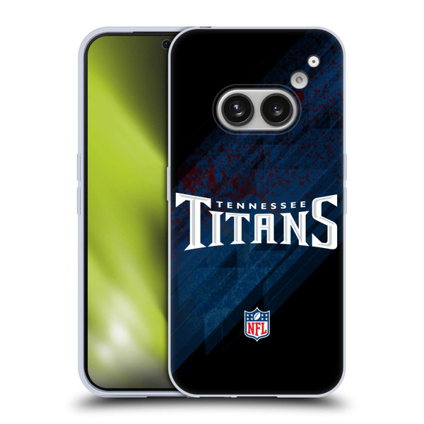 NFL Tennessee Titans Logo Blur Soft Gel Case for Nothing Phone (2a)