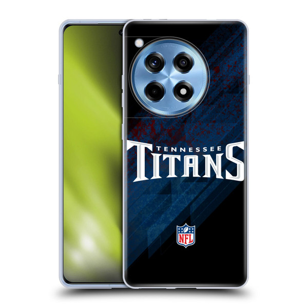 NFL Tennessee Titans Logo Blur Soft Gel Case for OnePlus 12R