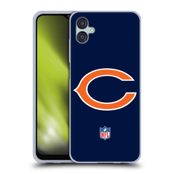 NFL Chicago Bears Logo Plain Soft Gel Case for Samsung Galaxy M04 5G / A04e