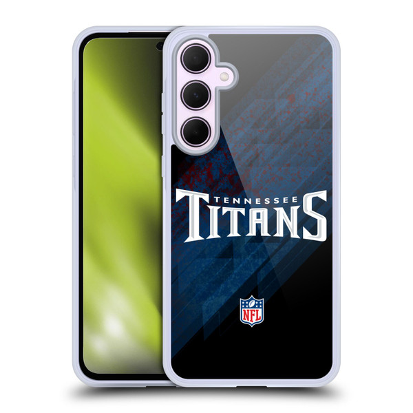 NFL Tennessee Titans Logo Blur Soft Gel Case for Samsung Galaxy A35 5G