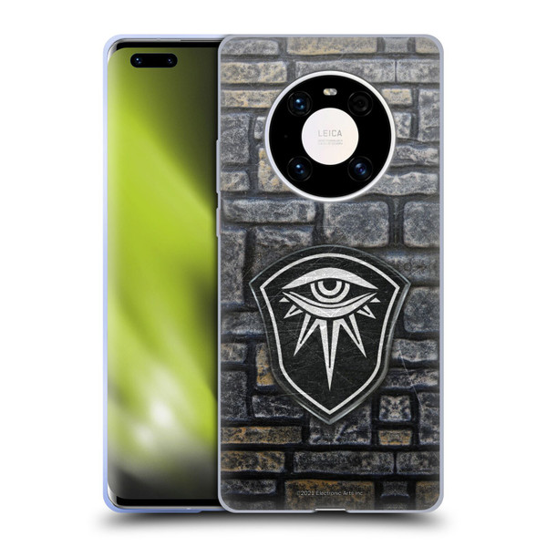 EA Bioware Dragon Age Inquisition Graphics Distressed Crest Soft Gel Case for Huawei Mate 40 Pro 5G
