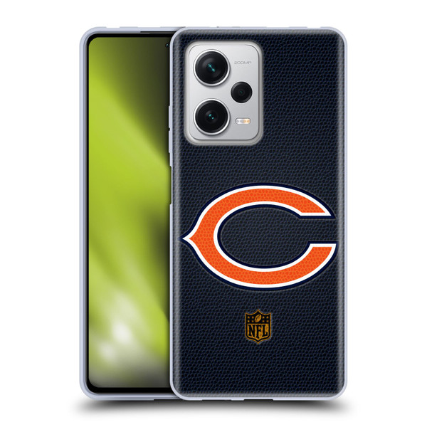 NFL Chicago Bears Logo Football Soft Gel Case for Xiaomi Redmi Note 12 Pro+ 5G