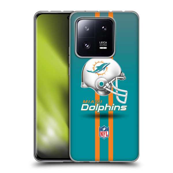 NFL Miami Dolphins Logo Helmet Soft Gel Case for Xiaomi 13 Pro 5G