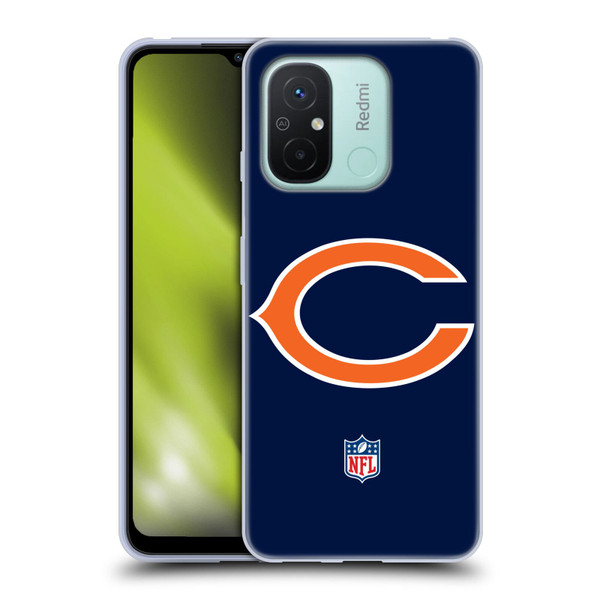 NFL Chicago Bears Logo Plain Soft Gel Case for Xiaomi Redmi 12C