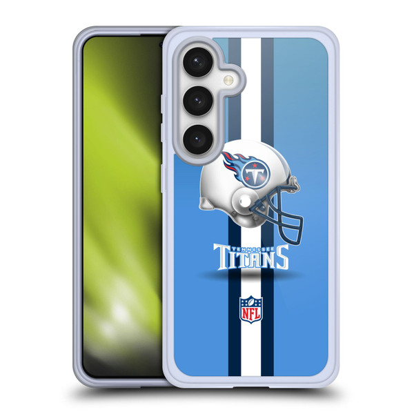 NFL Tennessee Titans Logo Helmet Soft Gel Case for Samsung Galaxy S24 5G