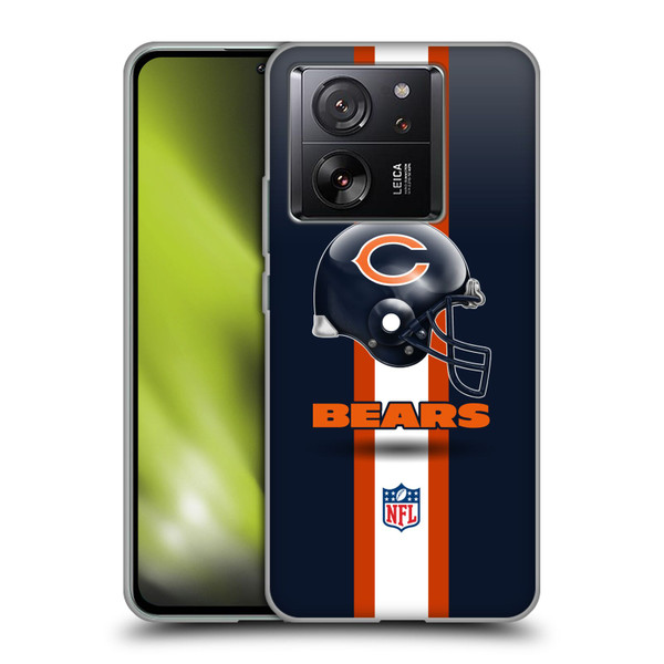 NFL Chicago Bears Logo Helmet Soft Gel Case for Xiaomi 13T 5G / 13T Pro 5G