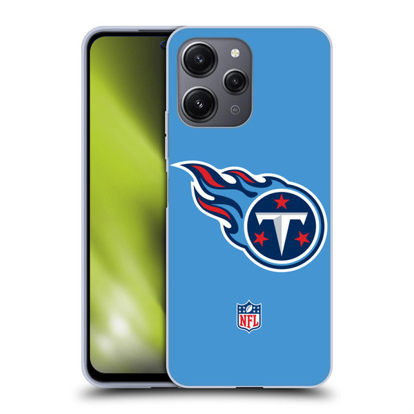 NFL Tennessee Titans Logo Plain Soft Gel Case for Xiaomi Redmi 12