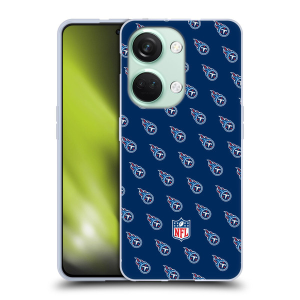 NFL Tennessee Titans Artwork Patterns Soft Gel Case for OnePlus Nord 3 5G