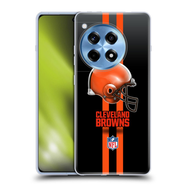 NFL Cleveland Browns Logo Helmet Soft Gel Case for OnePlus 12R