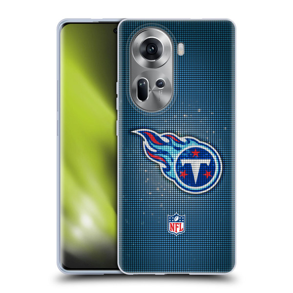 NFL Tennessee Titans Artwork LED Soft Gel Case for OPPO Reno11