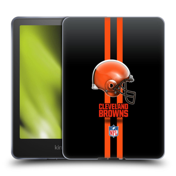 NFL Cleveland Browns Logo Helmet Soft Gel Case for Amazon Kindle Paperwhite 5 (2021)