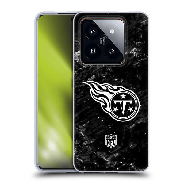 NFL Tennessee Titans Artwork Marble Soft Gel Case for Xiaomi 14 Pro