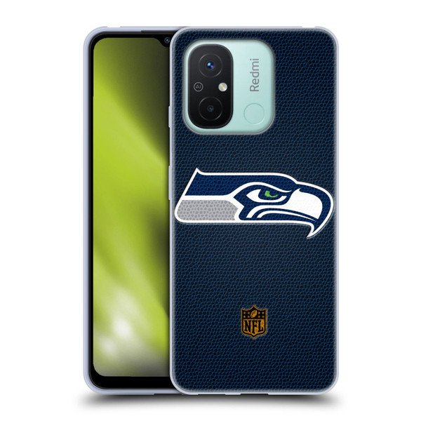 NFL Seattle Seahawks Logo Football Soft Gel Case for Xiaomi Redmi 12C