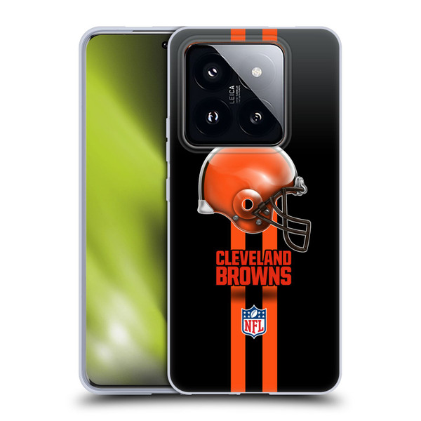 NFL Cleveland Browns Logo Helmet Soft Gel Case for Xiaomi 14 Pro