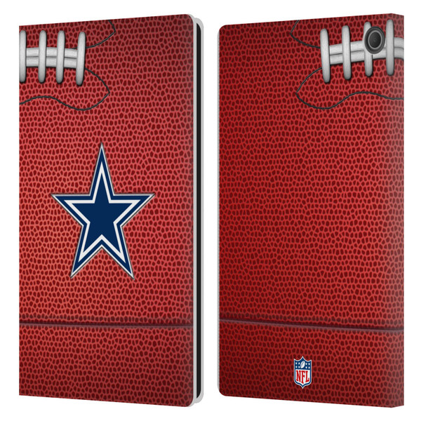 NFL Dallas Cowboys Graphics Football Leather Book Wallet Case Cover For Amazon Fire Max 11 2023