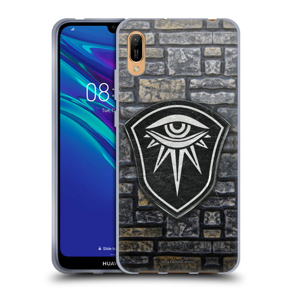 EA Bioware Dragon Age Inquisition Graphics Distressed Crest Soft Gel Case for Huawei Y6 Pro (2019)