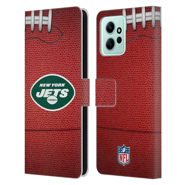 NFL New York Jets Graphics Football Leather Book Wallet Case Cover For Xiaomi Redmi 12