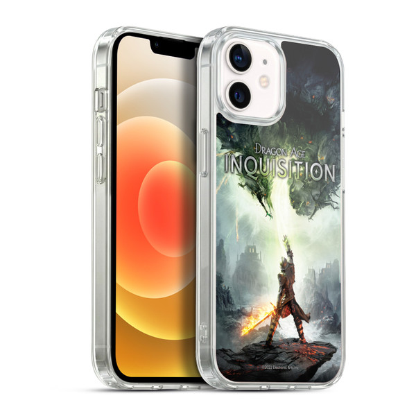 EA Bioware Dragon Age Inquisition Graphics Key Art 2014 Soft Gel Case for Apple iPhone 12 / iPhone 12 Pro & MagSafe