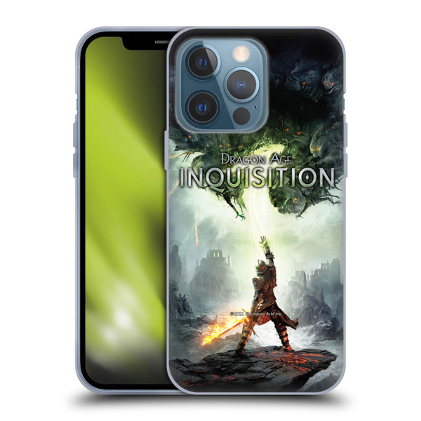 EA Bioware Dragon Age Inquisition Graphics Key Art 2014 Soft Gel Case for Apple iPhone 13 Pro
