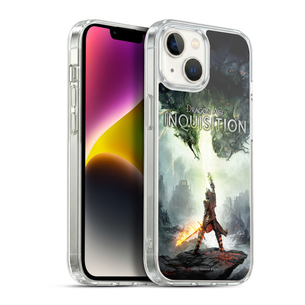 EA Bioware Dragon Age Inquisition Graphics Key Art 2014 Soft Gel Case for Apple iPhone 14