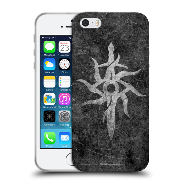 EA Bioware Dragon Age Inquisition Graphics Distressed Symbol Soft Gel Case for Apple iPhone 5 / 5s / iPhone SE 2016