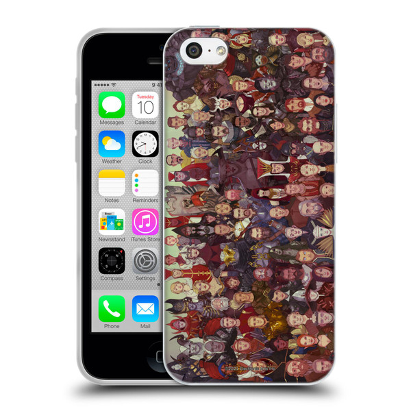 EA Bioware Dragon Age Inquisition Graphics Cast Of Thousands Soft Gel Case for Apple iPhone 5c