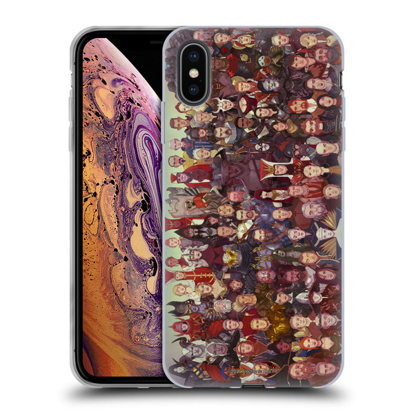 EA Bioware Dragon Age Inquisition Graphics Cast Of Thousands Soft Gel Case for Apple iPhone XS Max