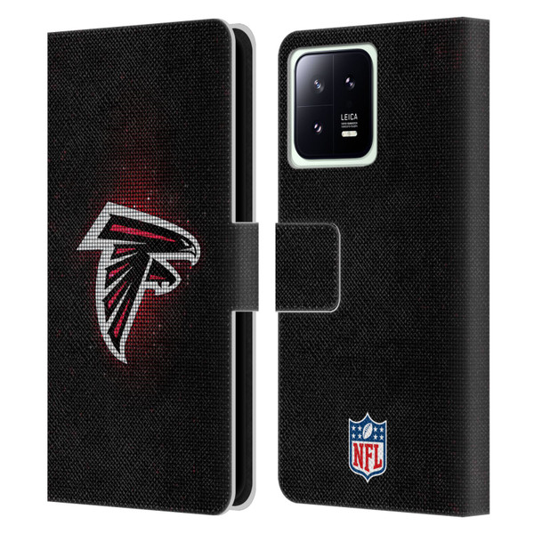 NFL Atlanta Falcons Artwork LED Leather Book Wallet Case Cover For Xiaomi 13 5G