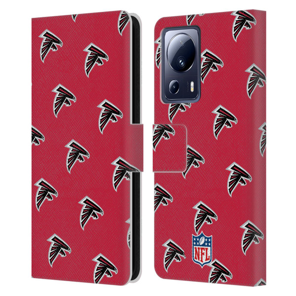 NFL Atlanta Falcons Artwork Patterns Leather Book Wallet Case Cover For Xiaomi 13 Lite 5G