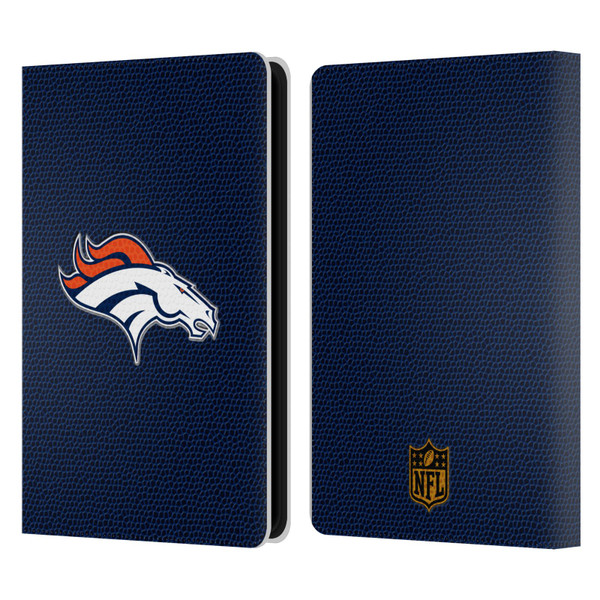 NFL Denver Broncos Logo Football Leather Book Wallet Case Cover For Amazon Kindle Paperwhite 5 (2021)
