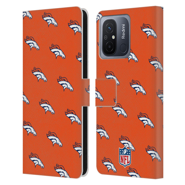 NFL Denver Broncos Artwork Patterns Leather Book Wallet Case Cover For Xiaomi Redmi 12C