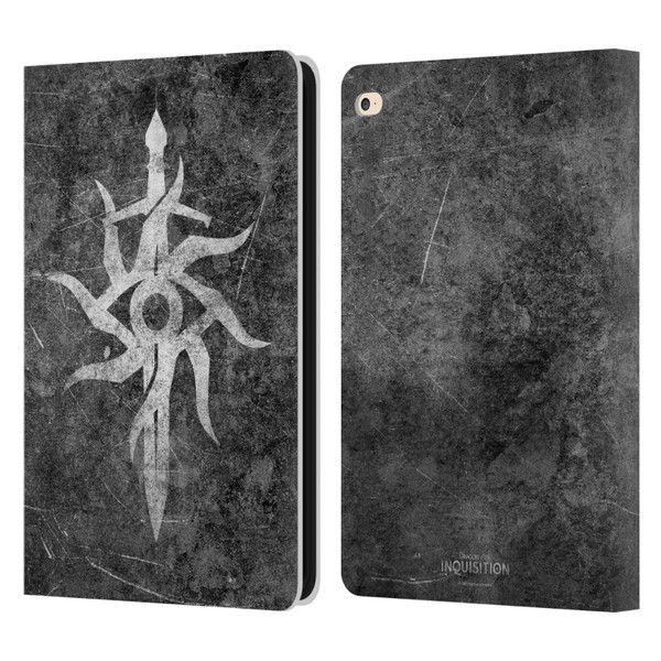 EA Bioware Dragon Age Inquisition Graphics Distressed Symbol Leather Book Wallet Case Cover For Apple iPad Air 2 (2014)