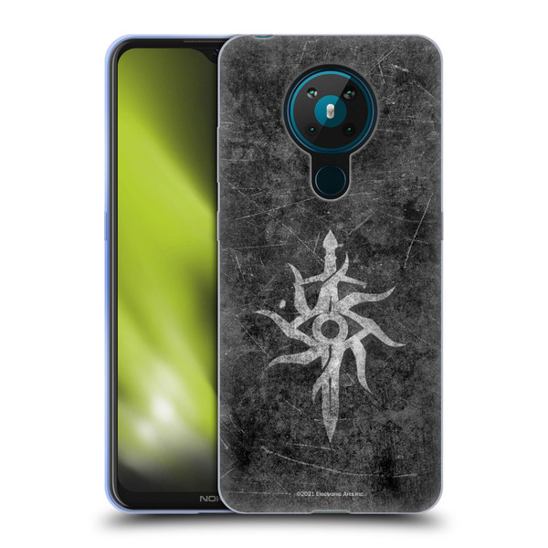 EA Bioware Dragon Age Inquisition Graphics Distressed Symbol Soft Gel Case for Nokia 5.3