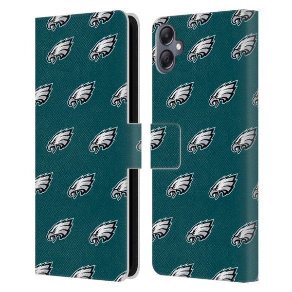 NFL Philadelphia Eagles Artwork Patterns Leather Book Wallet Case Cover For Samsung Galaxy A05