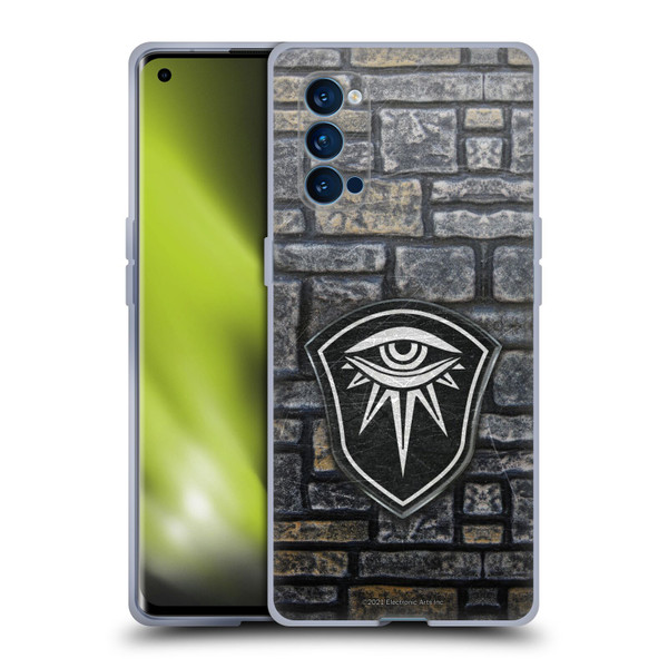 EA Bioware Dragon Age Inquisition Graphics Distressed Crest Soft Gel Case for OPPO Reno 4 Pro 5G