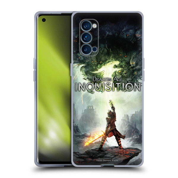 EA Bioware Dragon Age Inquisition Graphics Key Art 2014 Soft Gel Case for OPPO Reno 4 Pro 5G