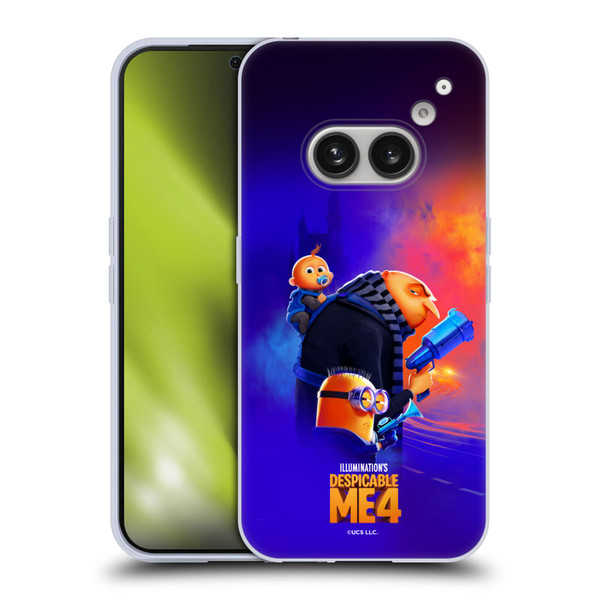 Despicable Me 4 Graphics Key Art Soft Gel Case for Nothing Phone (2a)