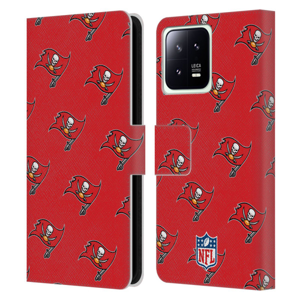 NFL Tampa Bay Buccaneers Artwork Patterns Leather Book Wallet Case Cover For Xiaomi 13 5G