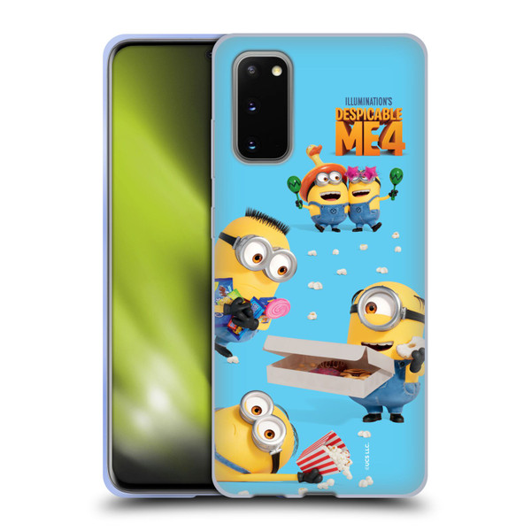 Despicable Me 4 Graphics Funny Minions Soft Gel Case for Samsung Galaxy S20 / S20 5G