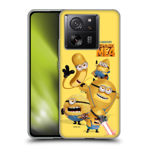 Despicable Me 4 Graphics Mega Minions Soft Gel Case for Xiaomi 13T 5G / 13T Pro 5G