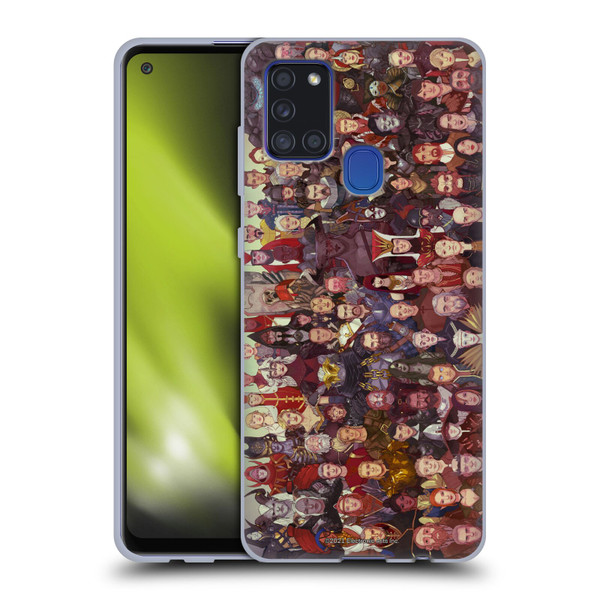 EA Bioware Dragon Age Inquisition Graphics Cast Of Thousands Soft Gel Case for Samsung Galaxy A21s (2020)