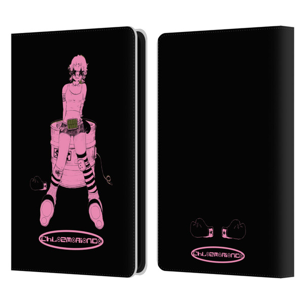 Chloe Moriondo Graphics Pink Leather Book Wallet Case Cover For Amazon Kindle Paperwhite 5 (2021)