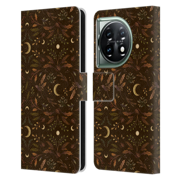 Episodic Drawing Art Winter Merry Patterns Leather Book Wallet Case Cover For OnePlus 11 5G