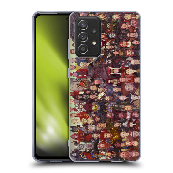 EA Bioware Dragon Age Inquisition Graphics Cast Of Thousands Soft Gel Case for Samsung Galaxy A52 / A52s / 5G (2021)