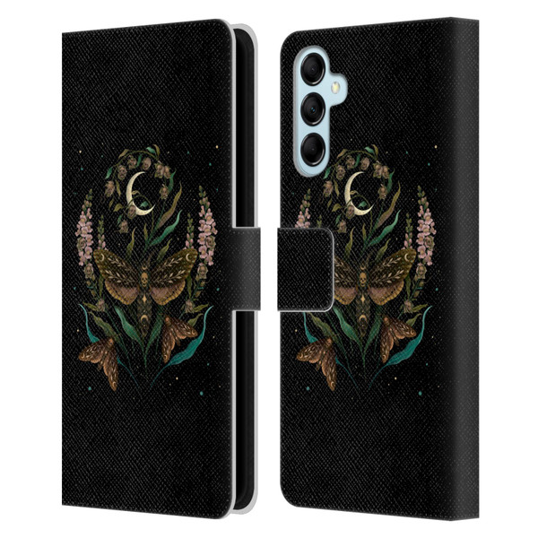 Episodic Drawing Illustration Animals Death Head Leather Book Wallet Case Cover For Samsung Galaxy M14 5G