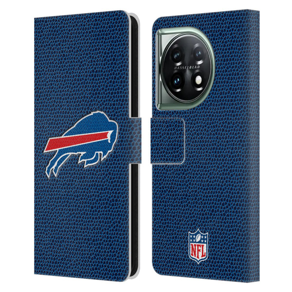 NFL Buffalo Bills Logo Football Leather Book Wallet Case Cover For OnePlus 11 5G